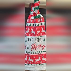 Handmade Crochet Hanging Kitchen Towels - Smoke Free/Dog Friendly Home